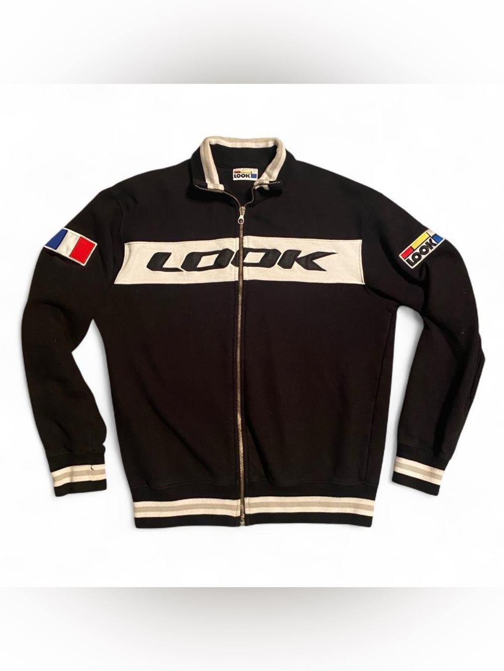 Men’s LOOK Black Cycling Track Jacket